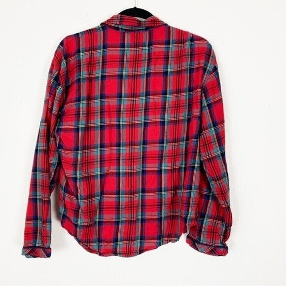 VS VICTORIA’S SECRET Red Plaid Pajamas Set Holiday Christmas Cozy Size Small - Picture 8 of 9